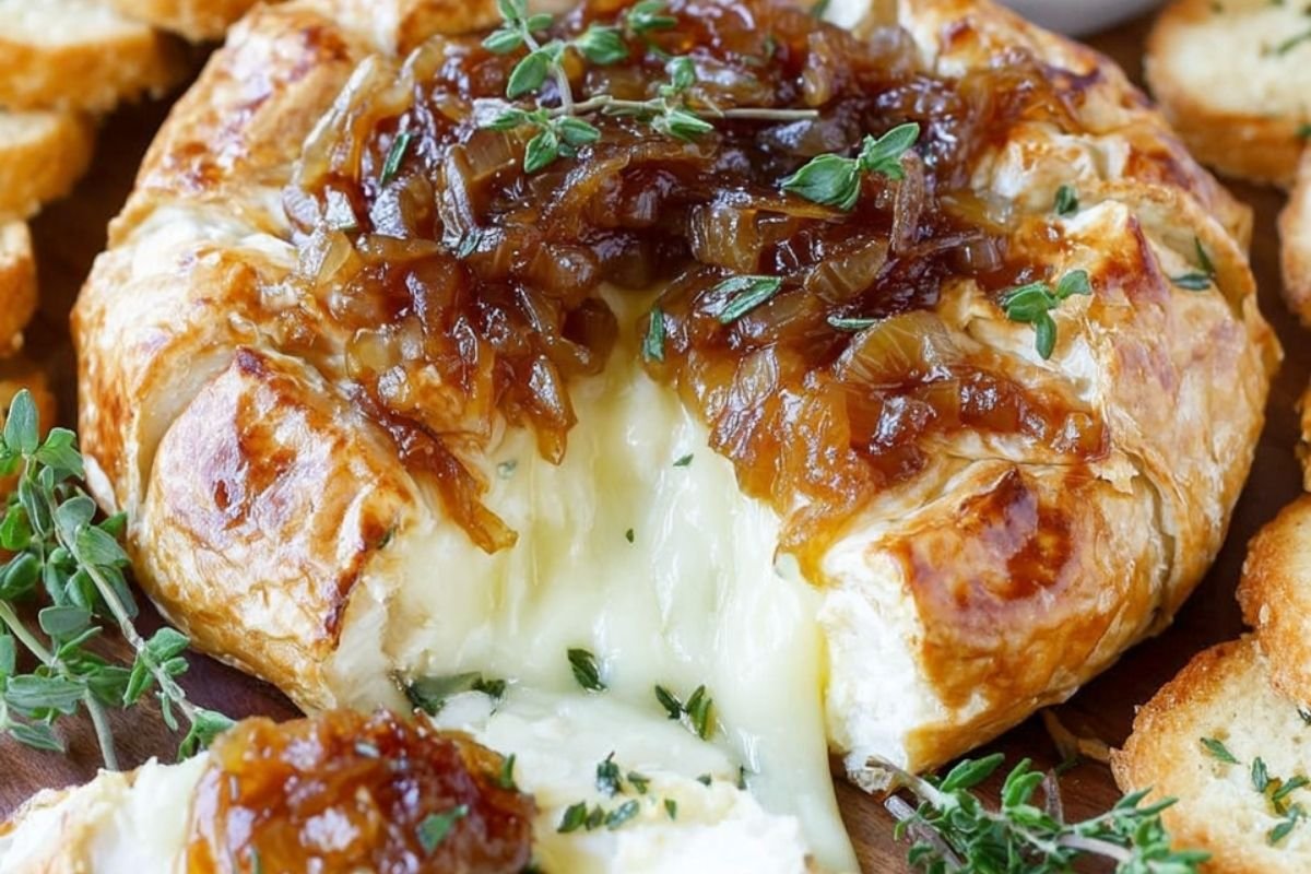 Caramelized Onion Baked Brie: A Show-Stopping Appetizer Everyone Will Love