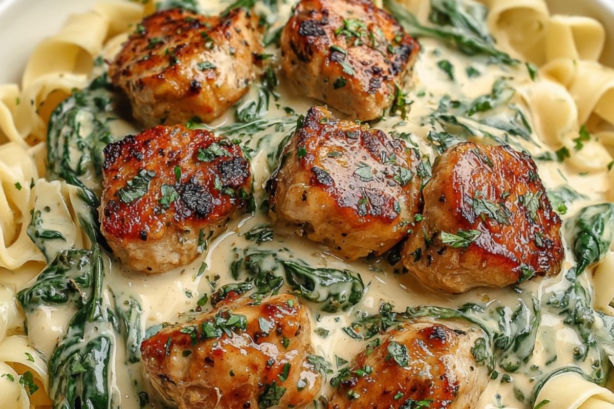 Garlic Butter Chicken Bites with Creamy Pasta: The Ultimate Comfort Food