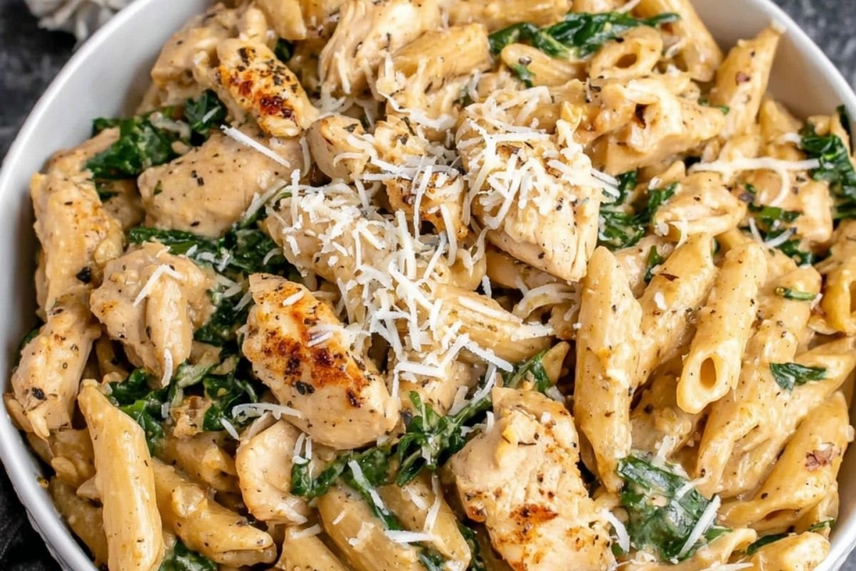Garlic Parmesan Chicken Pasta: The Ultimate Creamy and Flavor-Packed Comfort Dish