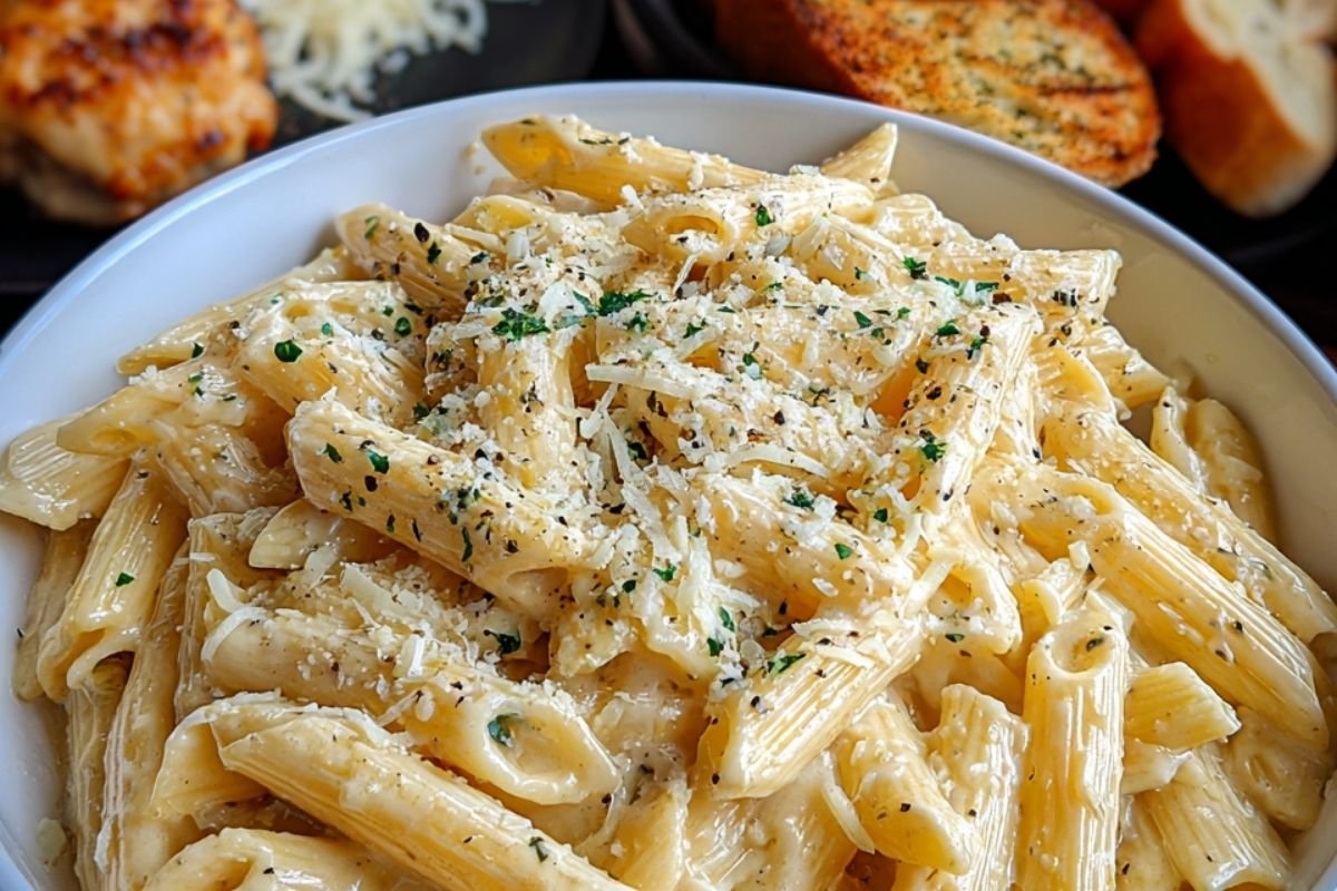 Creamy Garlic Penne Pasta: A Deliciously Easy and Comforting Recipe