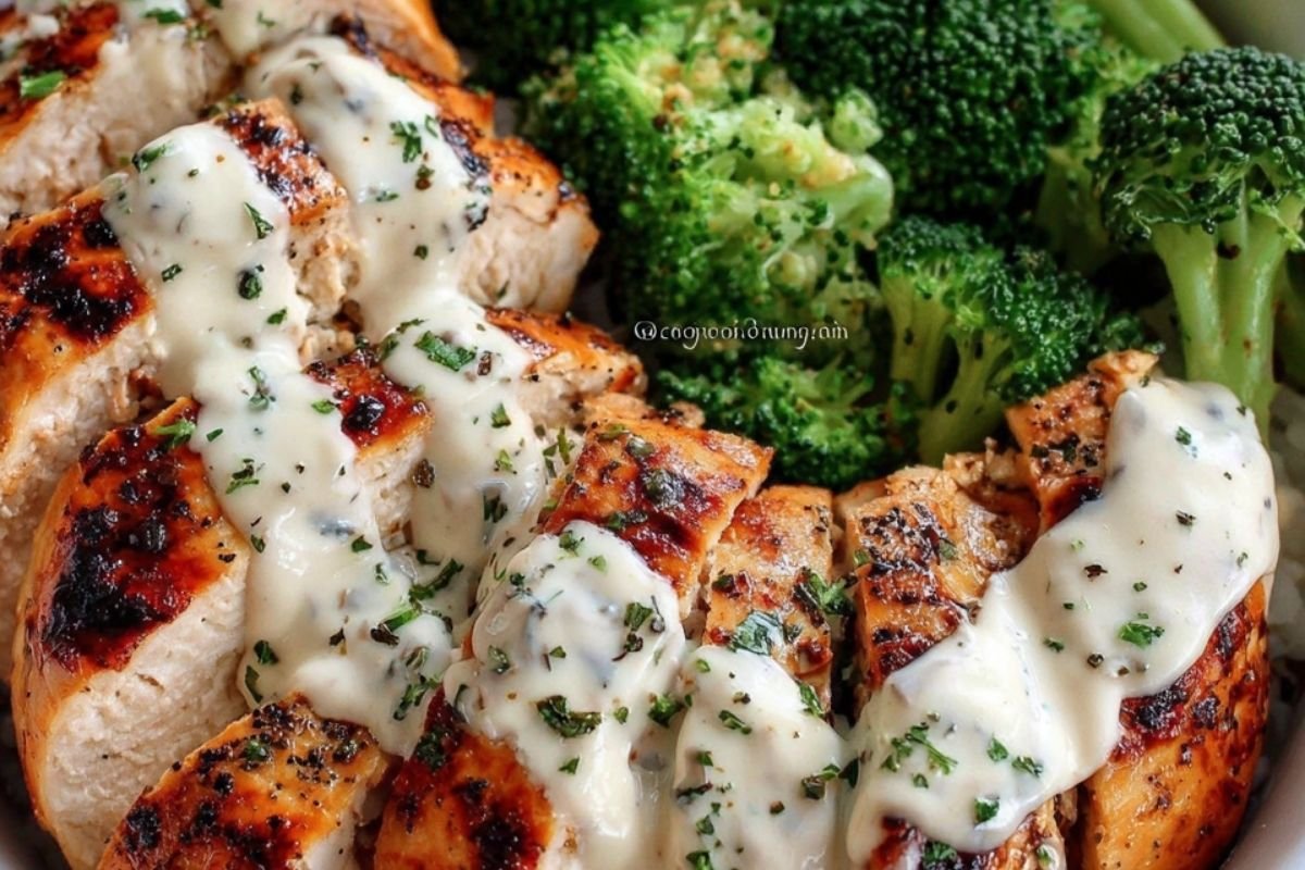 Grilled Chicken & Broccoli Bowls with Creamy Garlic Sauce: The Ultimate Guide to a Delicious and Healthy Meal