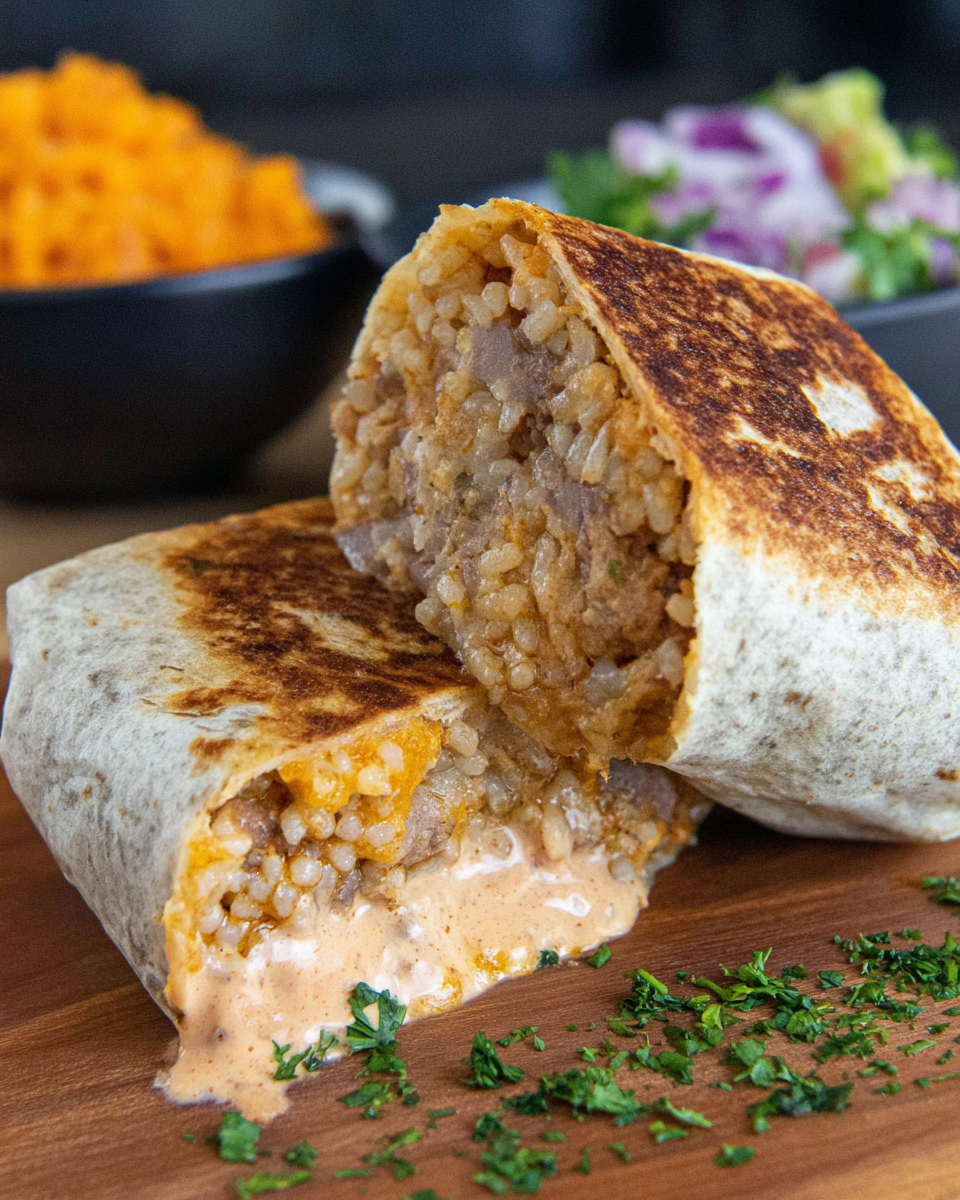 The Ultimate Guide to Making the Perfect Cheesy Bean and Rice Burrito ...