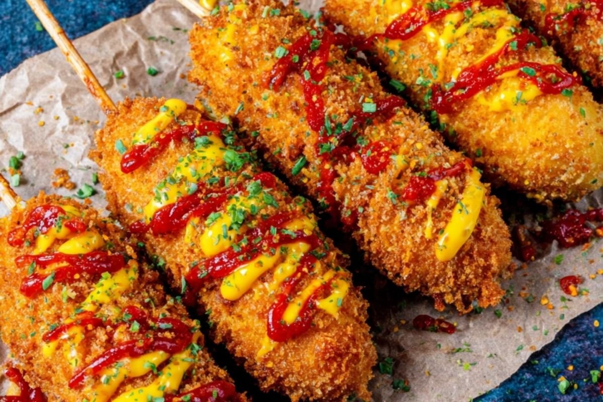 Crispy Korean Corn Dogs: A Delicious Twist on a Classic Street Food Favorite
