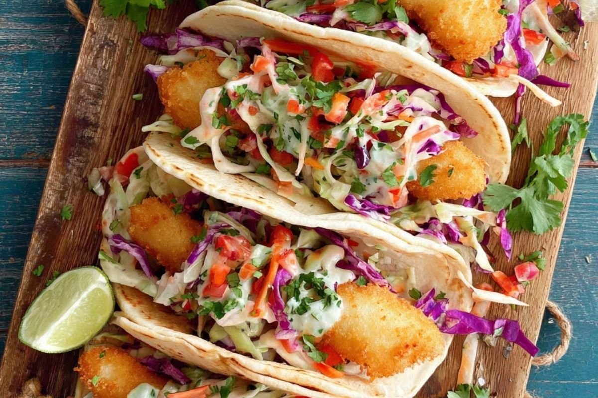 Crispy Baked Fish Tacos with Cabbage Slaw – A Fresh and Flavorful Meal You’ll Crave