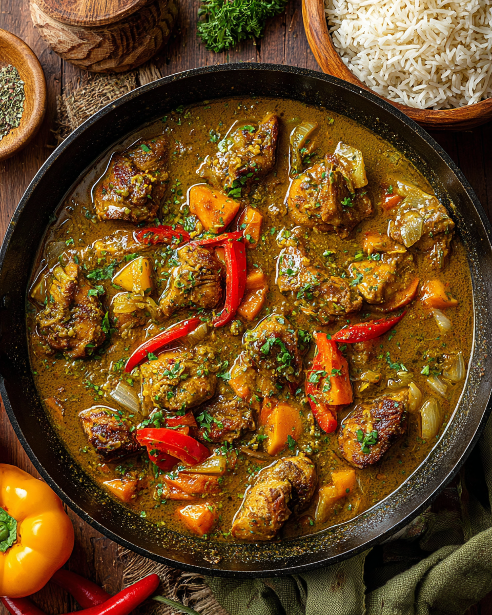 Authentic Jamaican Curry Chicken Light Recipe