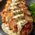 Creamy Chicken Cordon Bleu recipe
