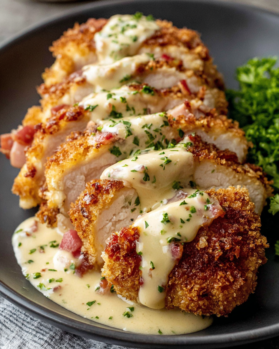 Best Creamy Chicken Cordon Bleu Recipe
