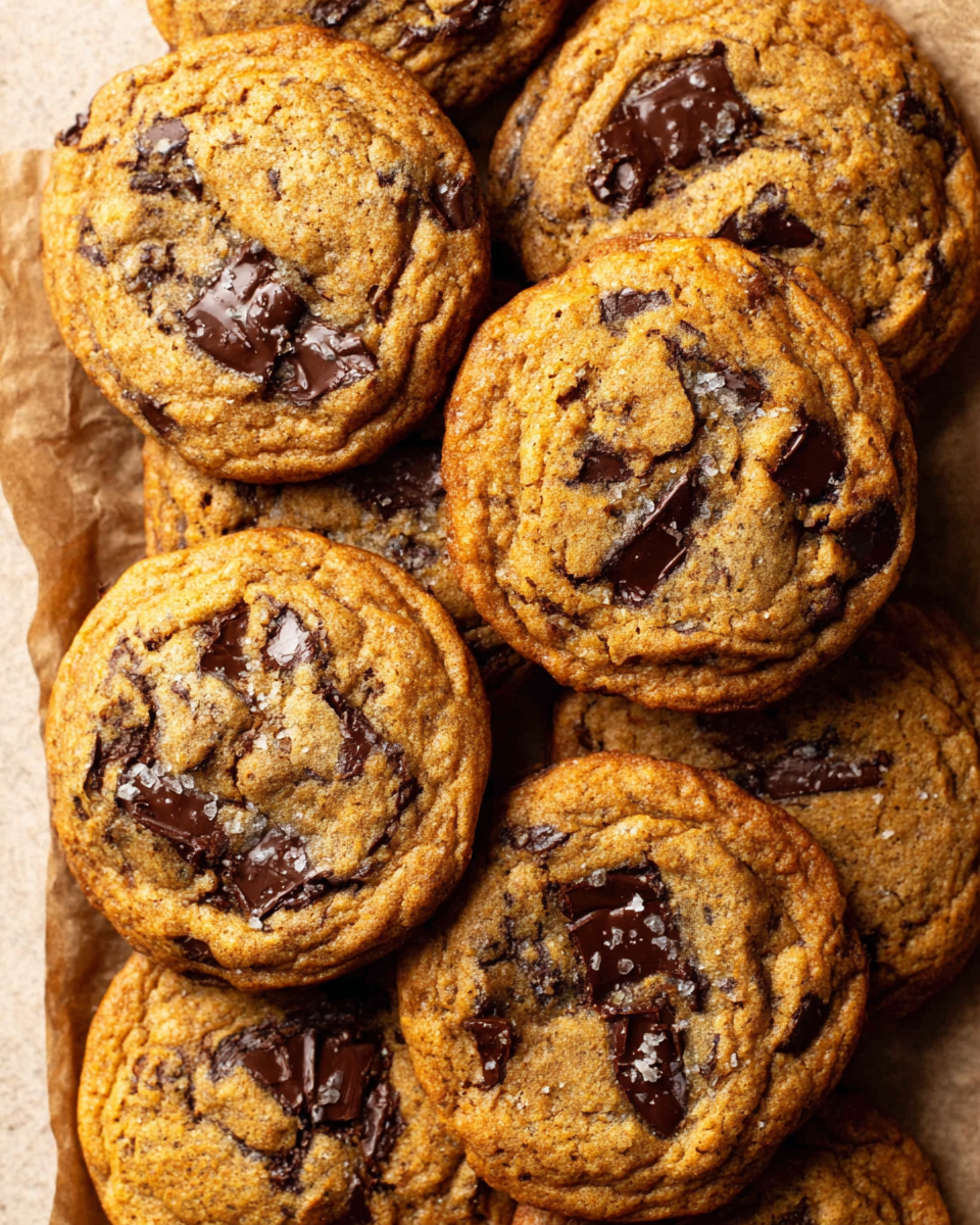 Chewy Pumpkin Chocolate Chip Cookies recipe