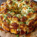 Chicken Alfredo Monkey Bread recipe