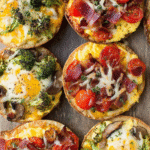 English Muffin Breakfast Pizzas recipe