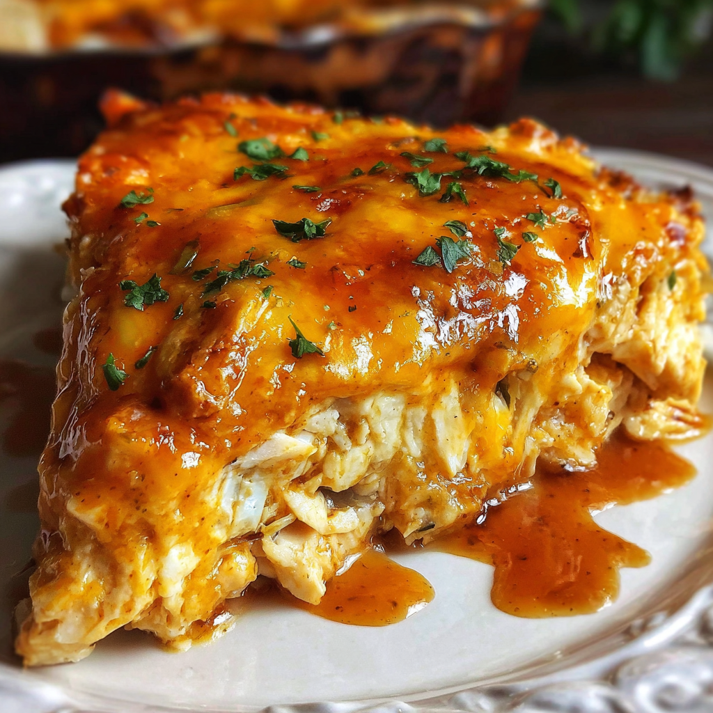Flavorful Buffalo Chicken Bake for Family Gatherings