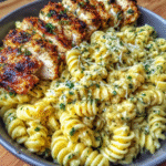 Creamy Garlic Parmesan Chicken Pasta recipe
