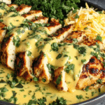 Mexican Chicken with Cheese Sauce recipe