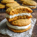 Pumpkin Sugar Cookies with Cream Cheese Frosting recipe