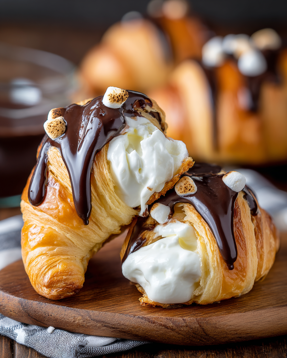 S’mores Crescent Rolls recipe