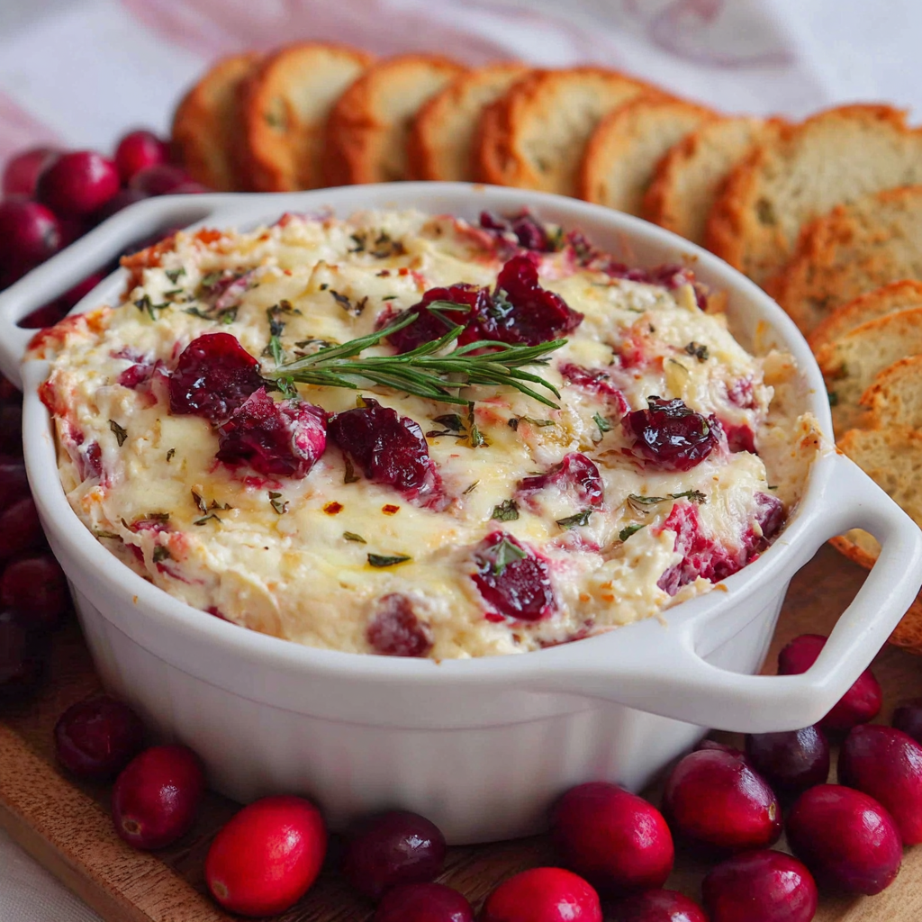 Baked Cranberry Cream Cheese Dip for Every Occasion