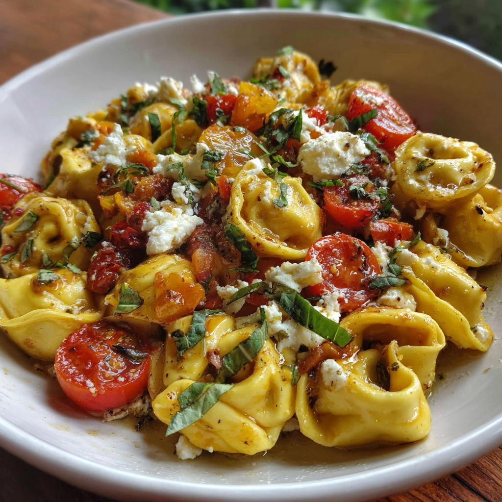 Bursting Tortellini Pasta Summer Delight
