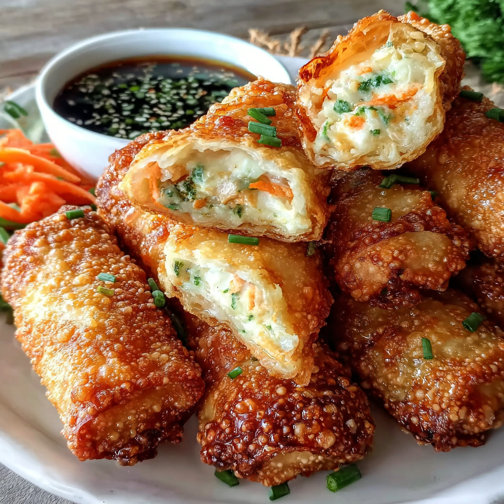 Crab Rangoon Egg Rolls Recipe to Impress Your Guests