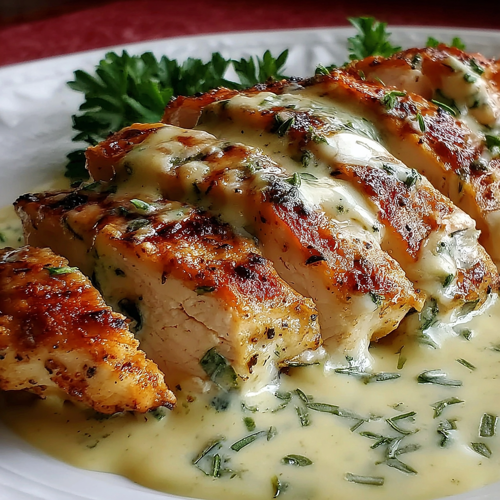 Creamy Caesar Chicken for Effortless Elegance