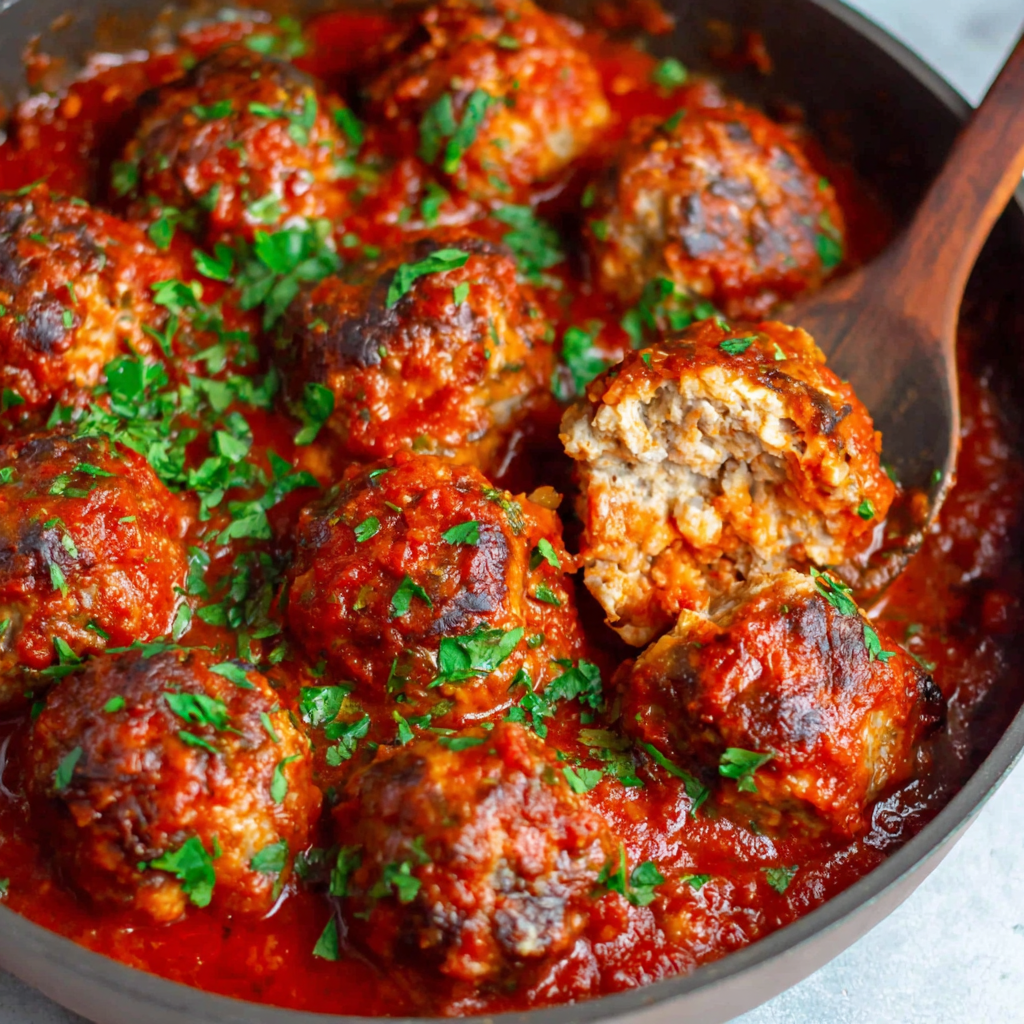 Delicious Porcupine Meatballs with Rice