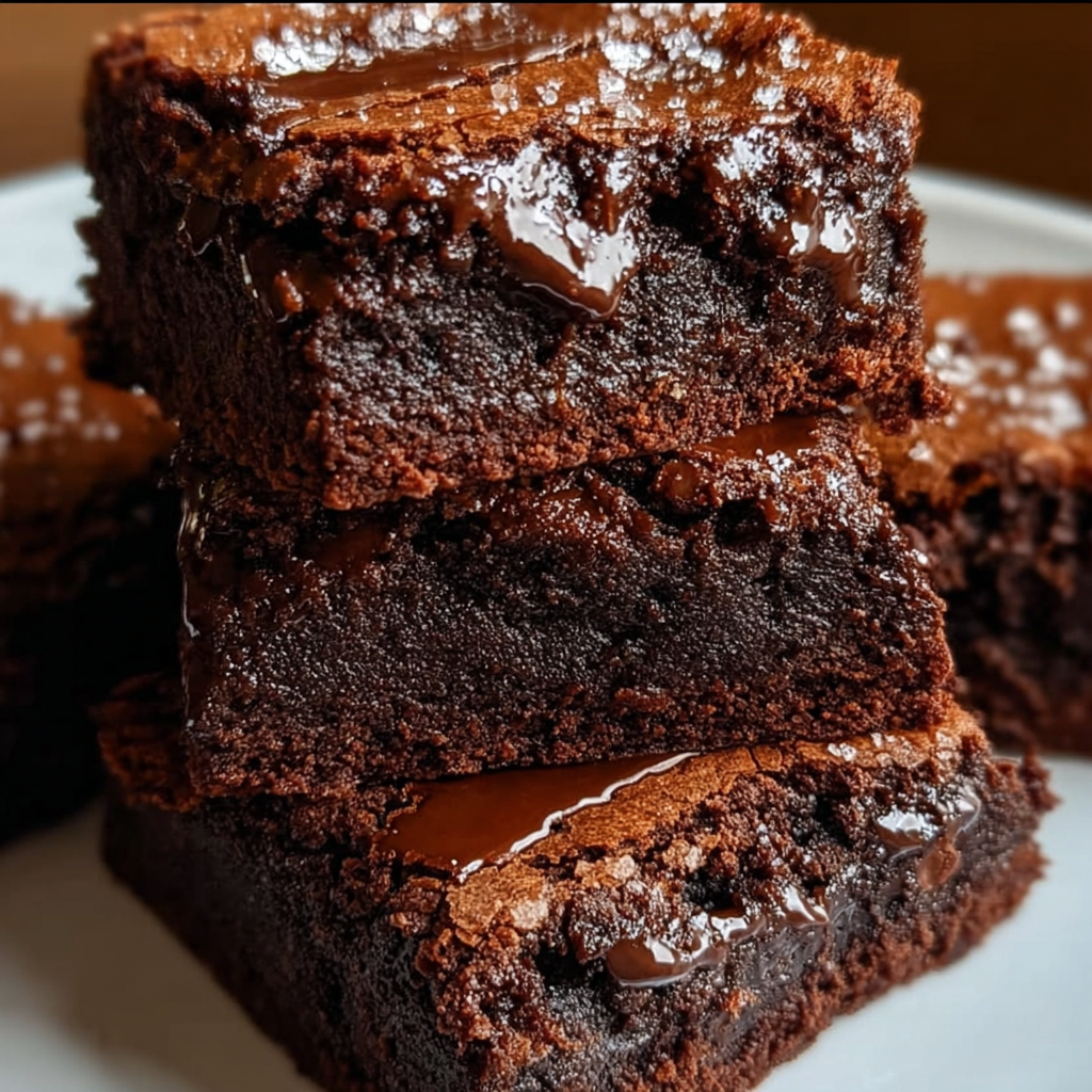 Indulge in Decadent Double Chocolate Fudgy Brownies