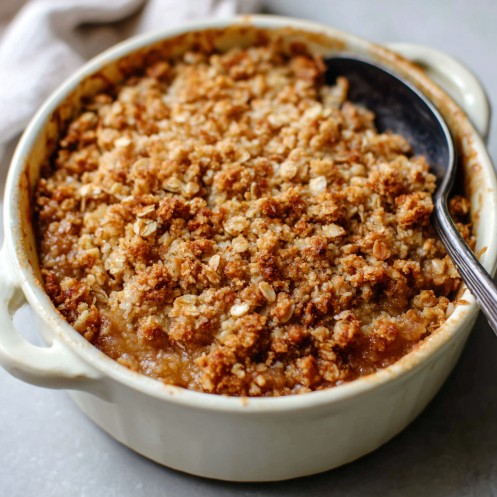 Oatmeal Crumble Topping That Elevates Any Dish