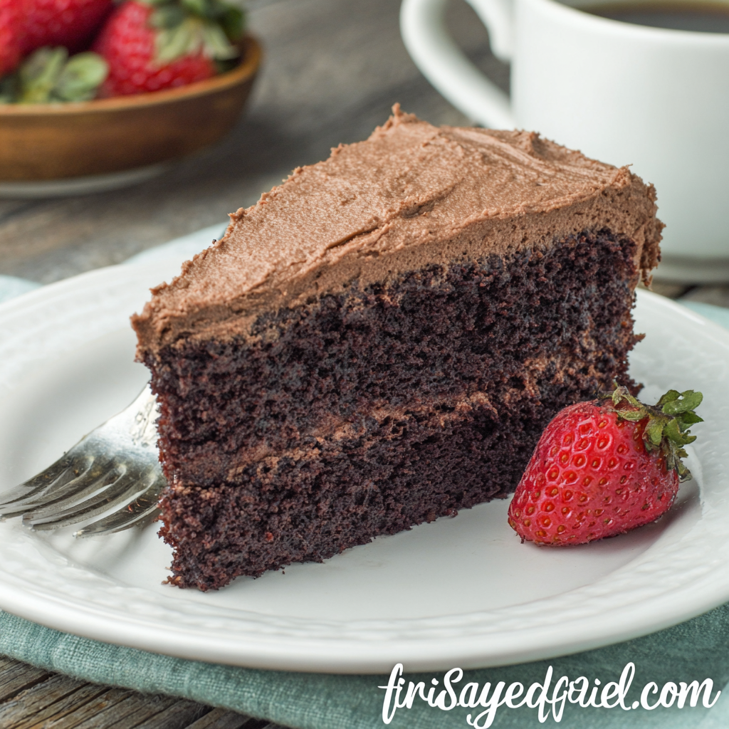 Decadent Egg-Free Low-Carb Chocolate Cake Recipe