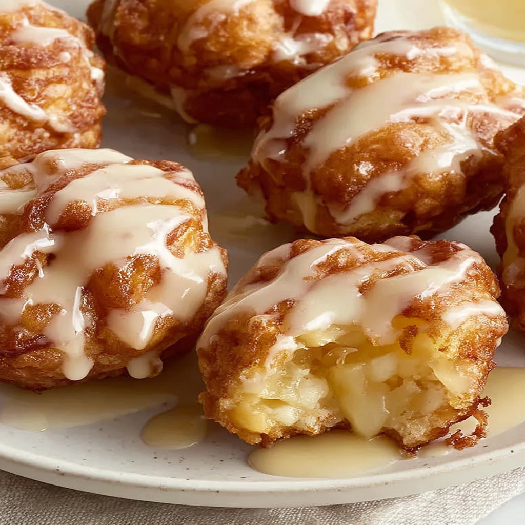 Deliciously Easy Homemade Apple Fritter Bites