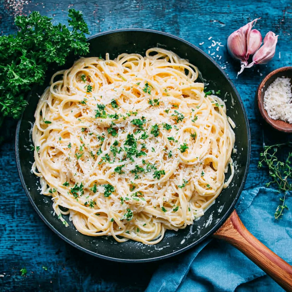 Delightful Creamy Parmesan Butter Noodles Recipe