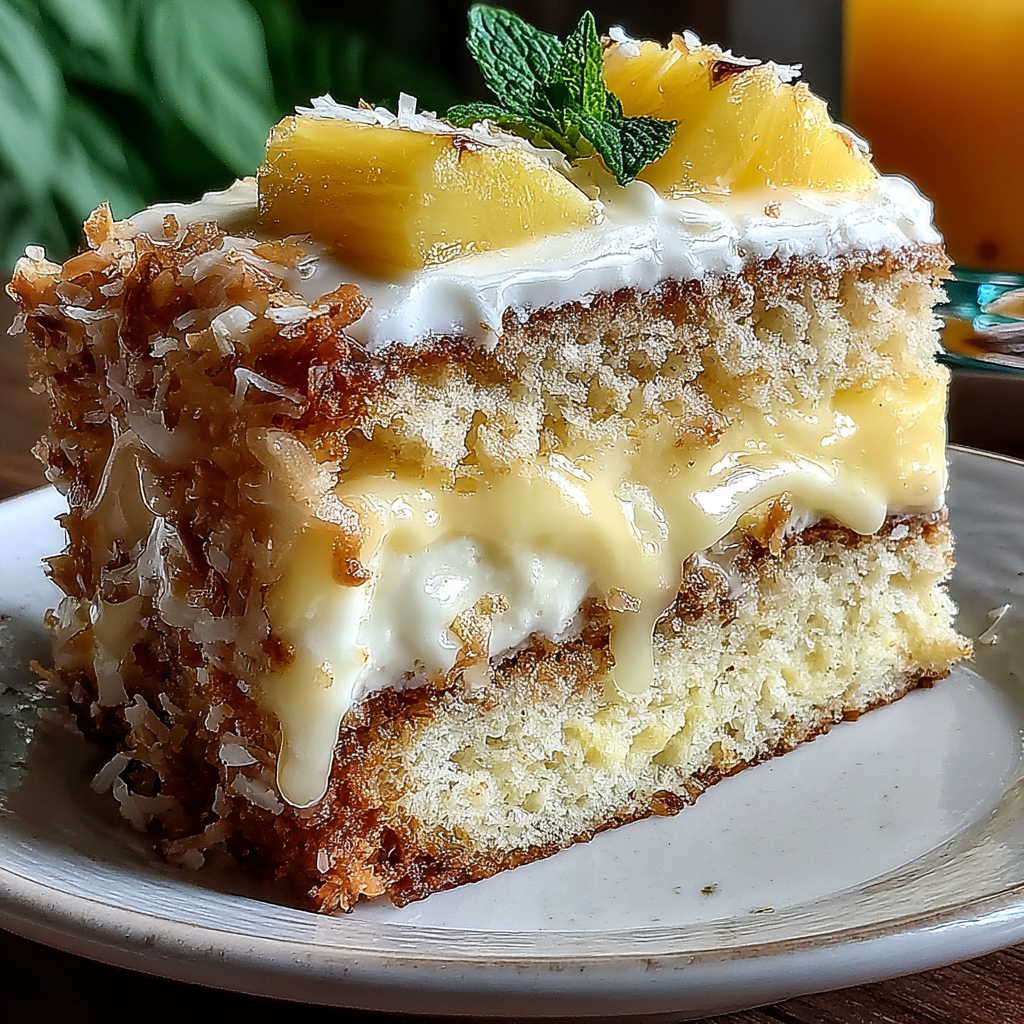 Delightful Hawaiian Pineapple Cake Recipe