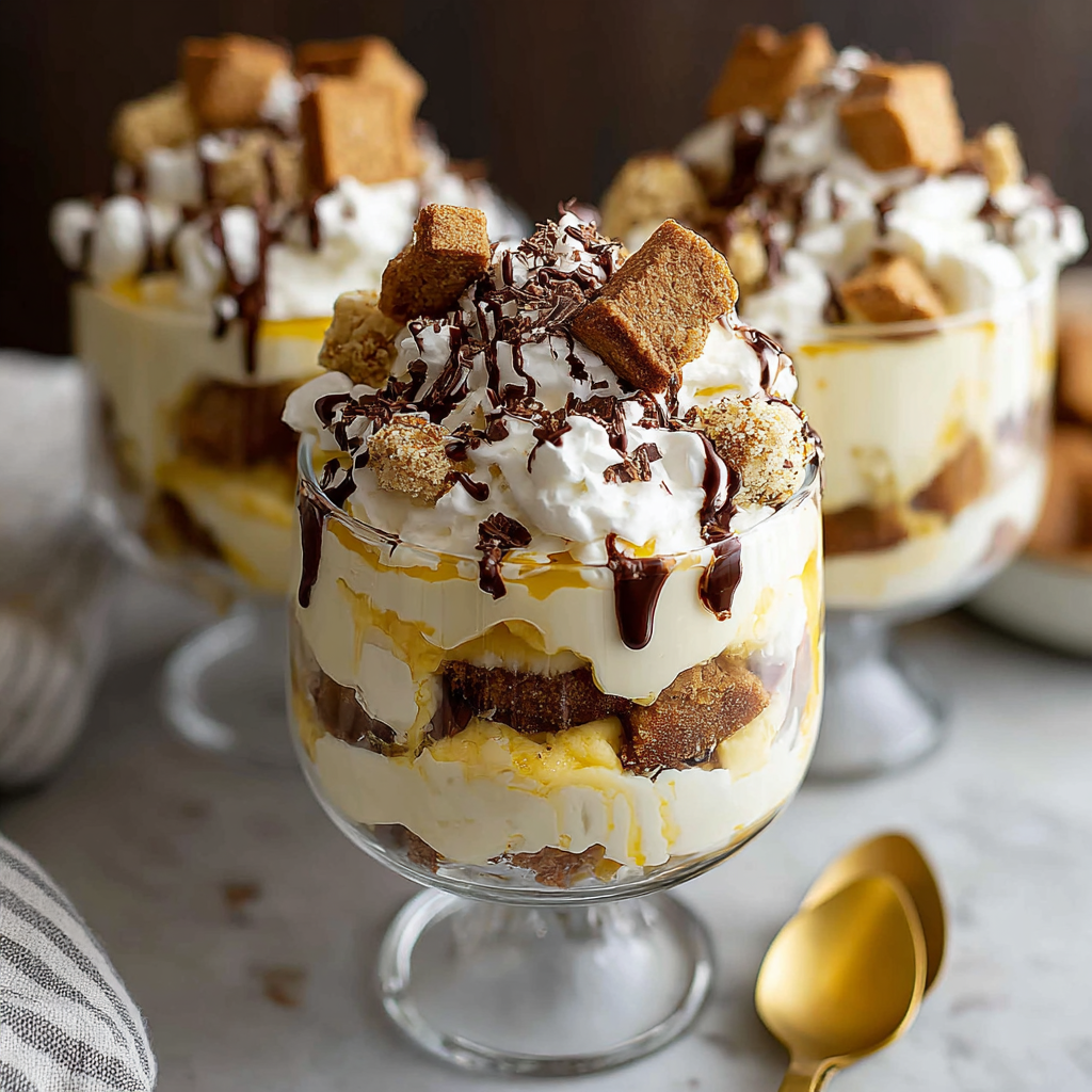 Delightful Sweet Gingerbread Trifle Cups for Every Occasion