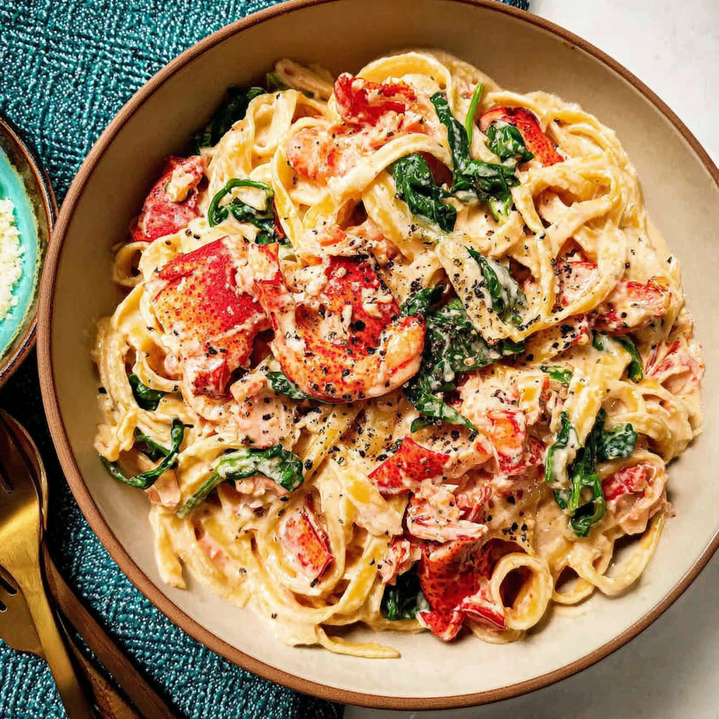 Indulge in Creamy Tuscan Lobster Pasta