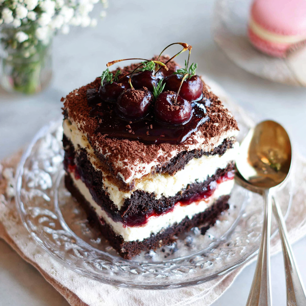 Indulgent Black Forest Trifle for Holiday Gatherings