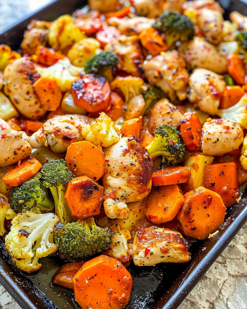 Lemon Infused Paleo Roasted Vegetables Recipe