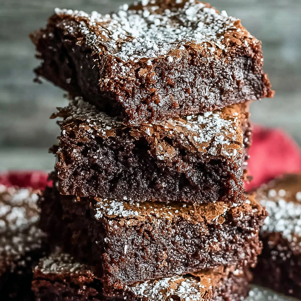 Rich and Spicy Gingerbread Brownies Recipe