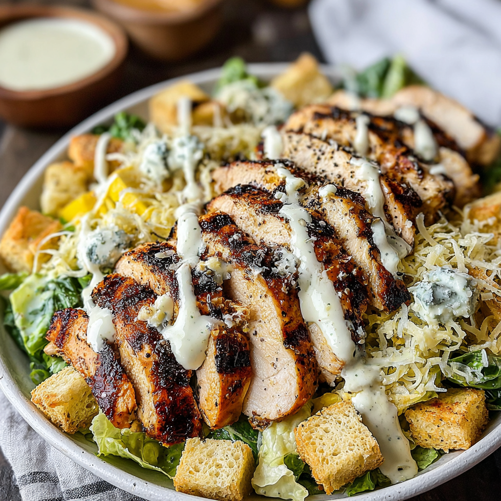 A Refreshing Grilled Chicken Caesar Salad Recipe