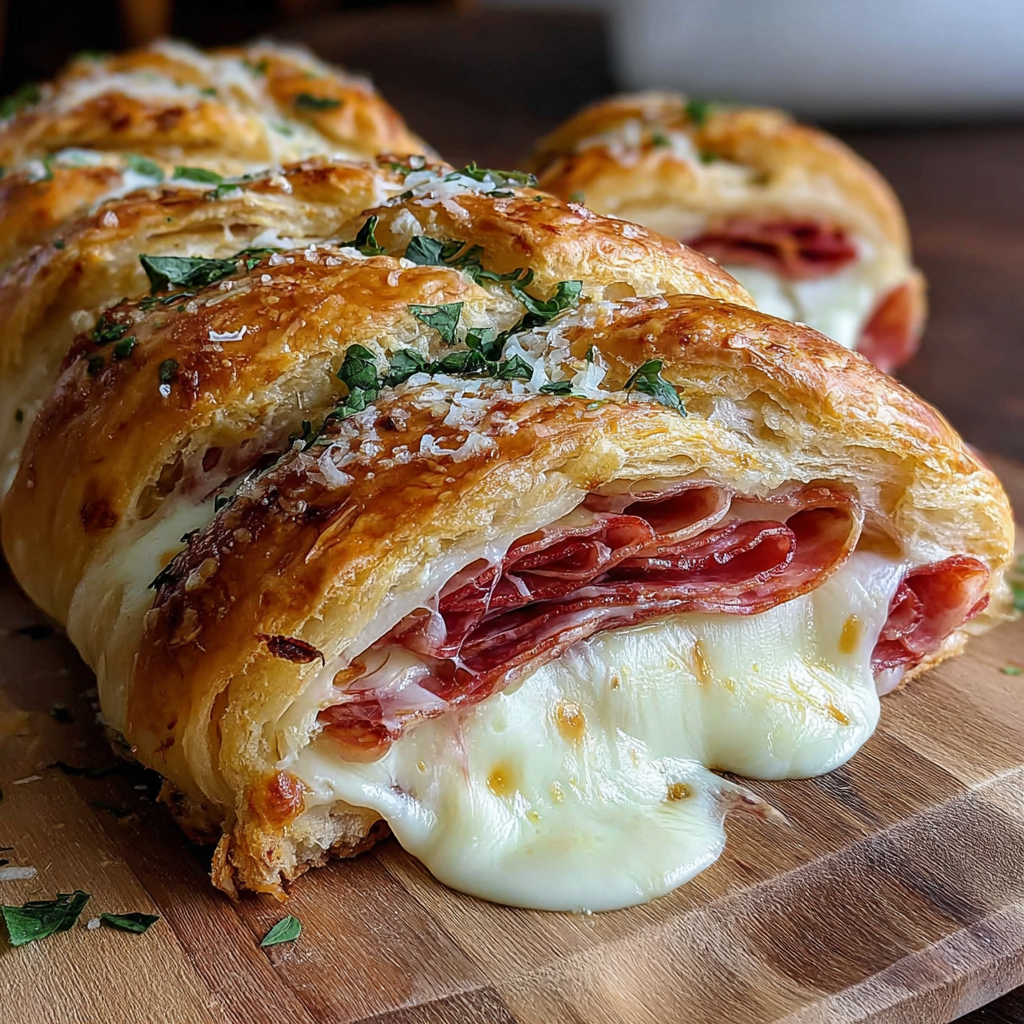 A Savory Twist on Italian Crescent Roll Sandwiches
