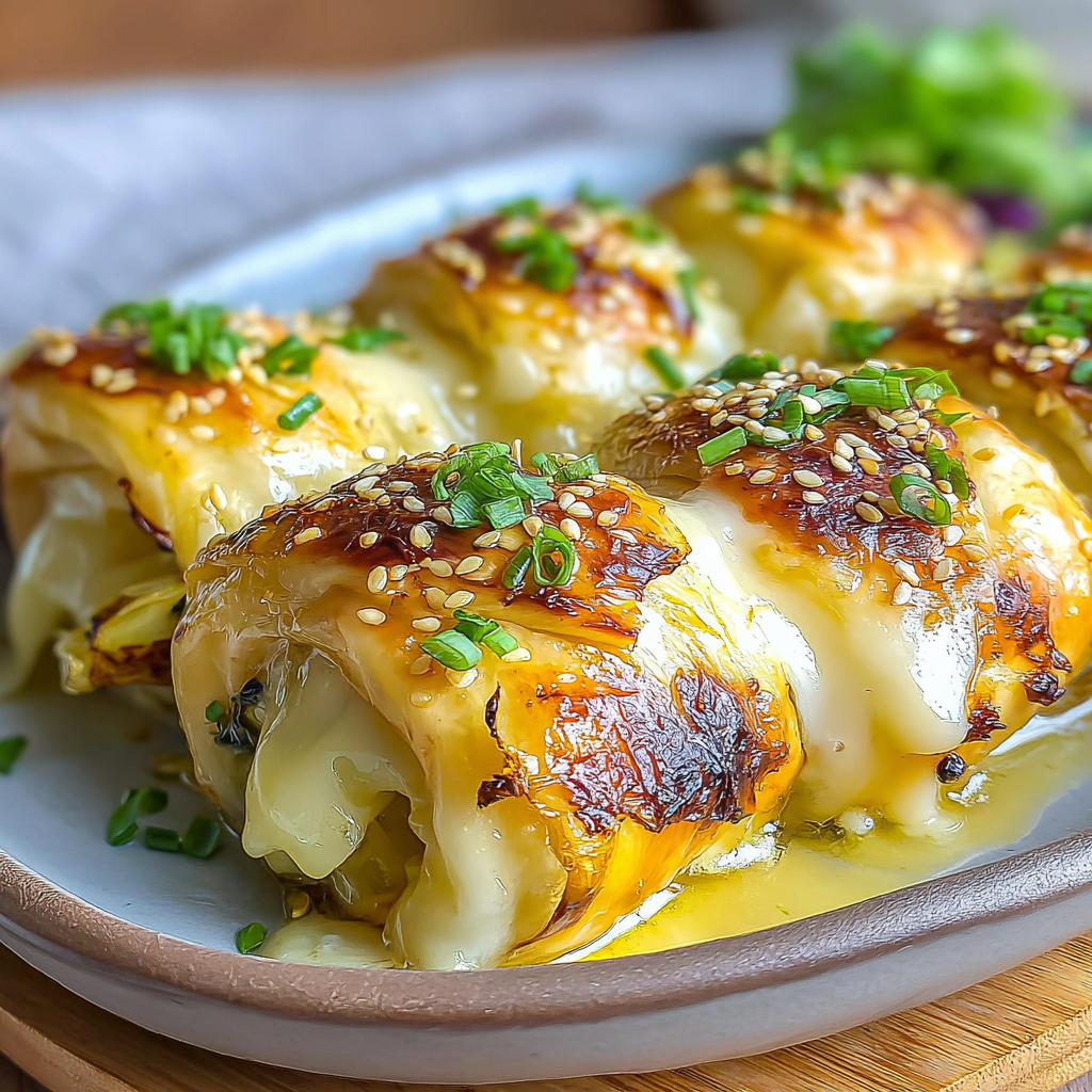 Deliciously Cheesy Baked Vegetable Rolls
