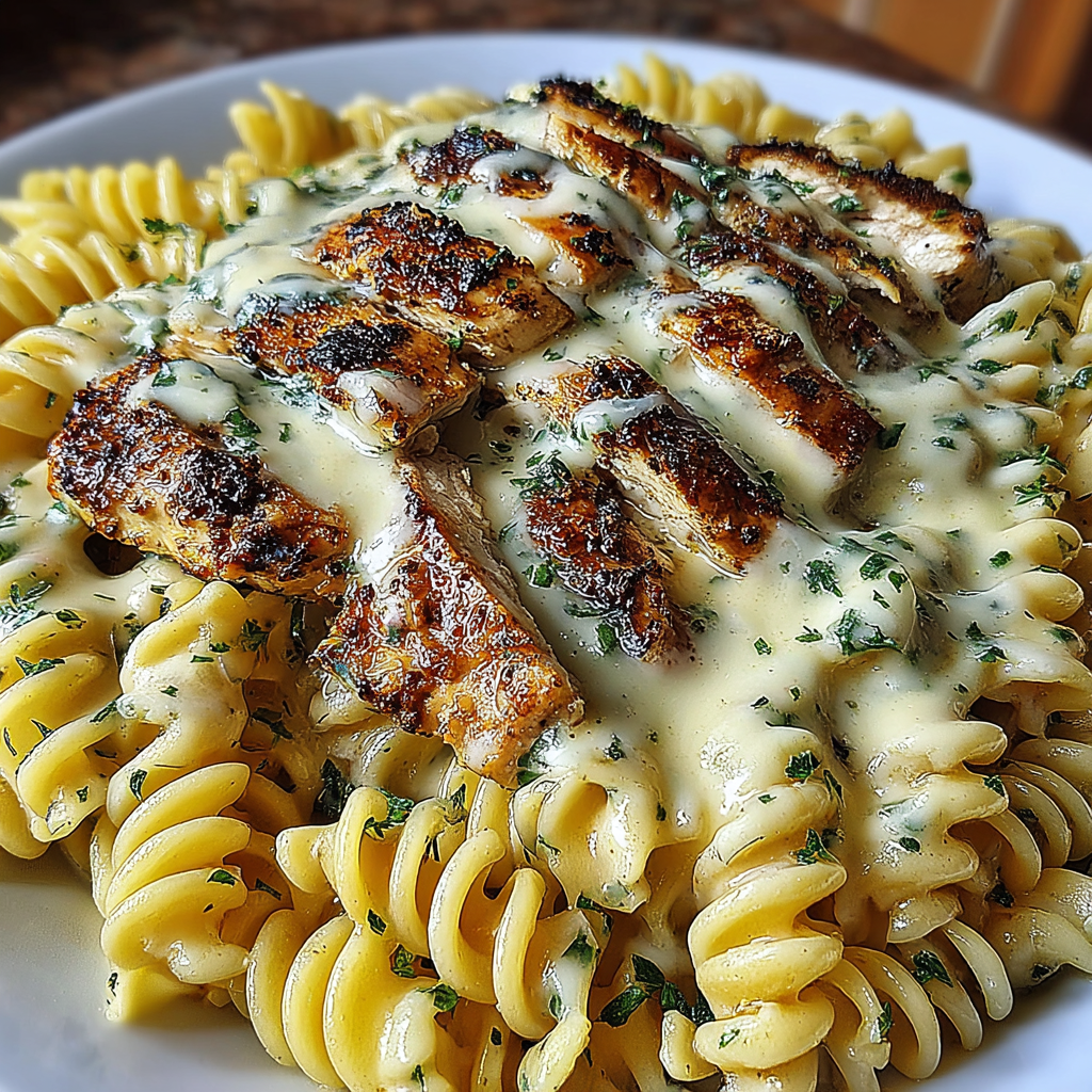 Deliciously Creamy Garlic Parmesan Chicken Pasta