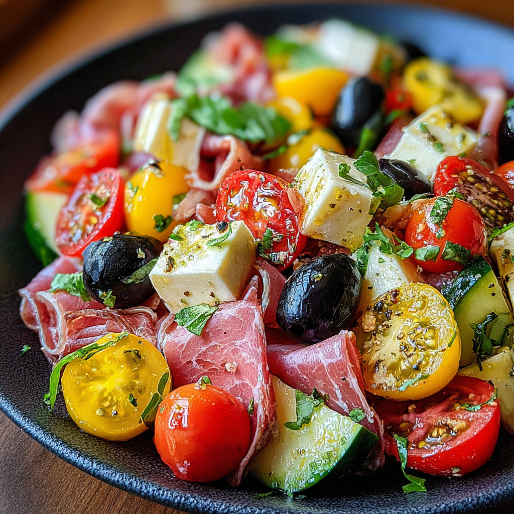 A Flavorful Dive into Antipasto Salad Recipes
