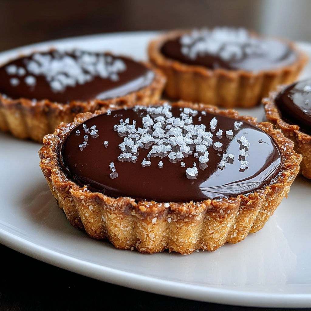 Decadent Chocolate Salted Caramel Tarts Recipe