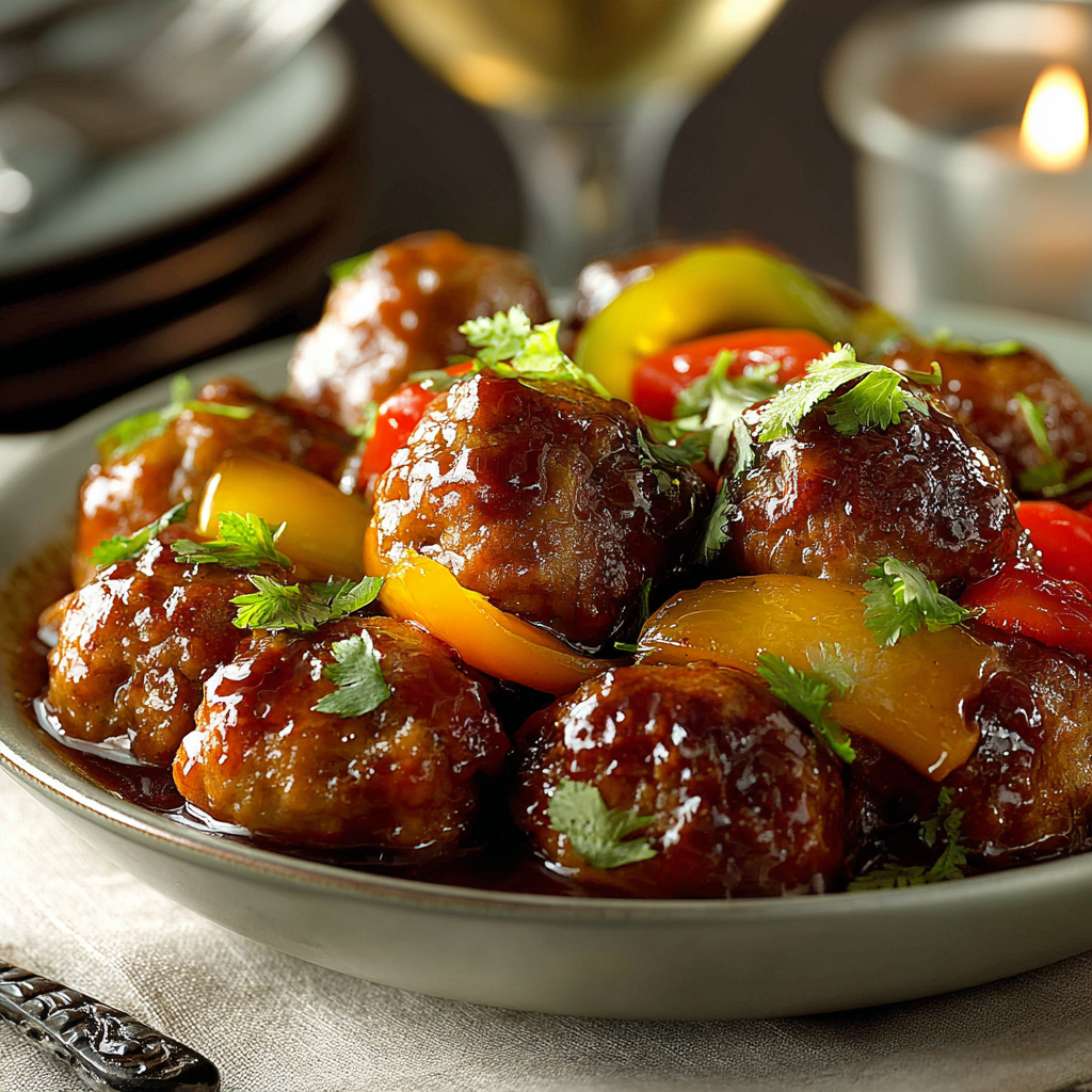 Delightful Tangy Sweet and Sour Meatballs Recipe