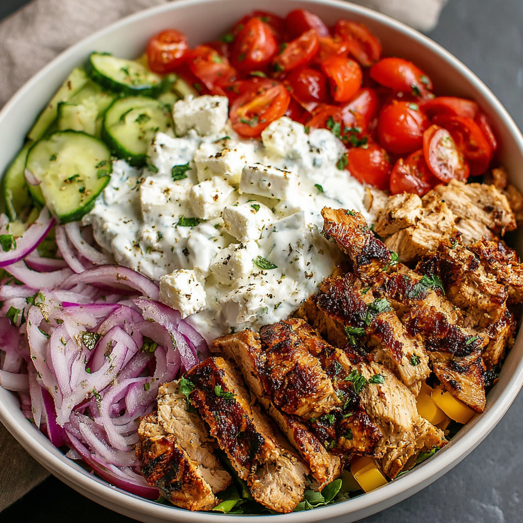 Flavorful Greek Chicken Bowls for Home Cooking
