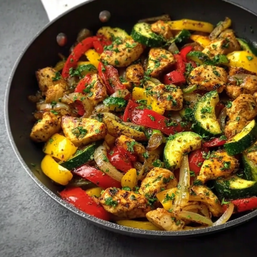 Mediterranean Chicken Stir Fry for Busy Cooks