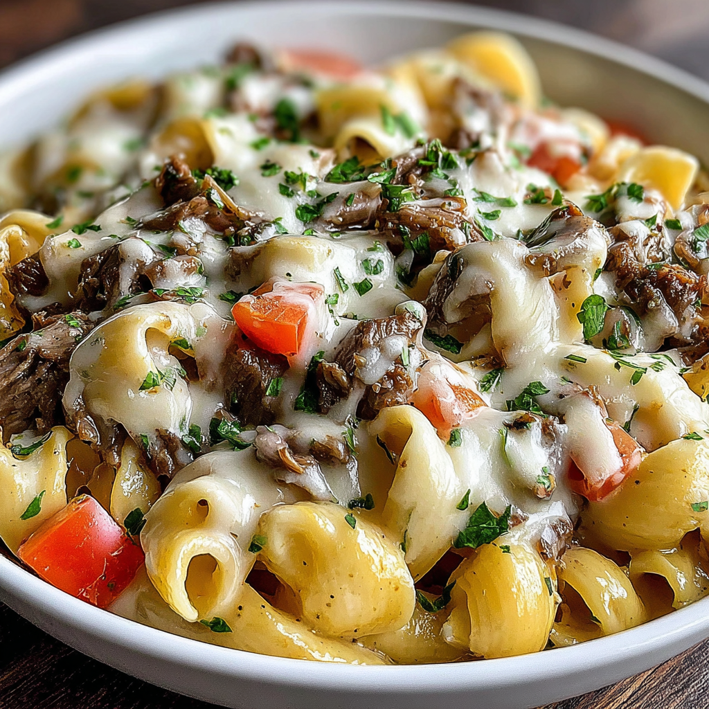 Philly Cheesesteak Pasta: A Flavorful Twist