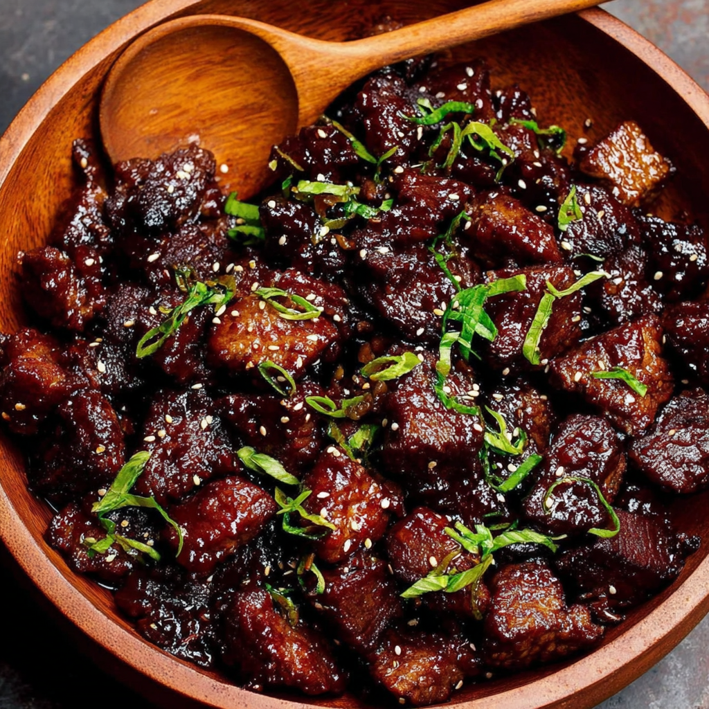 Savory Ninja Foodi Sweet Teriyaki Beef Tips