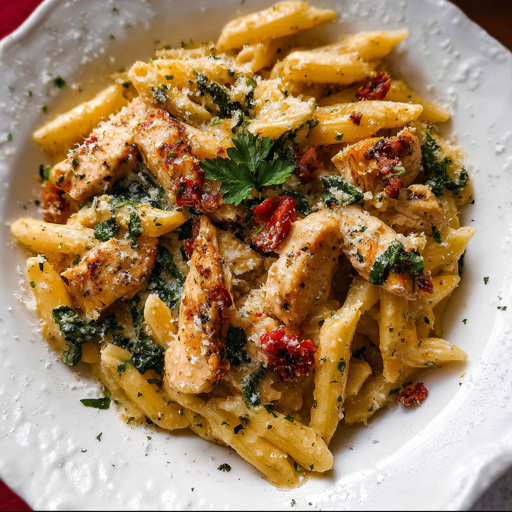 how to make Chicken Pasta Recipe step by step