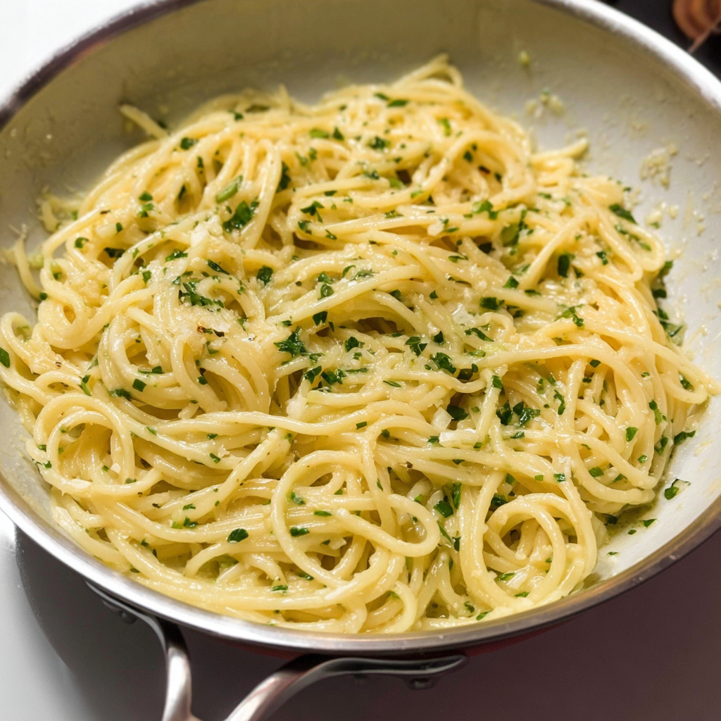 how to make Simple Garlic Pasta Recipe step by step