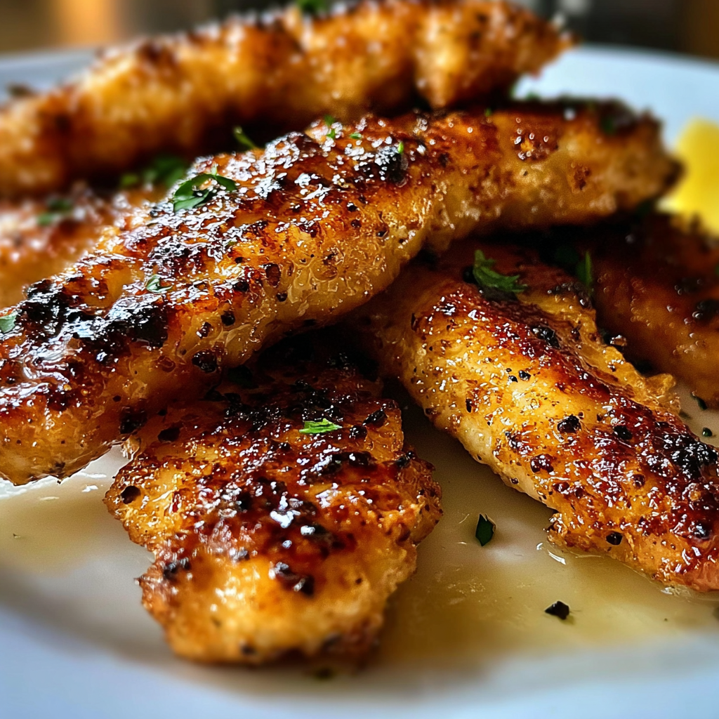 fresh ingredients for Mediterranean Chicken Tenders Recipe