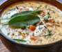 Creamy Chicken and Wild Rice Soup with Crispy Sage